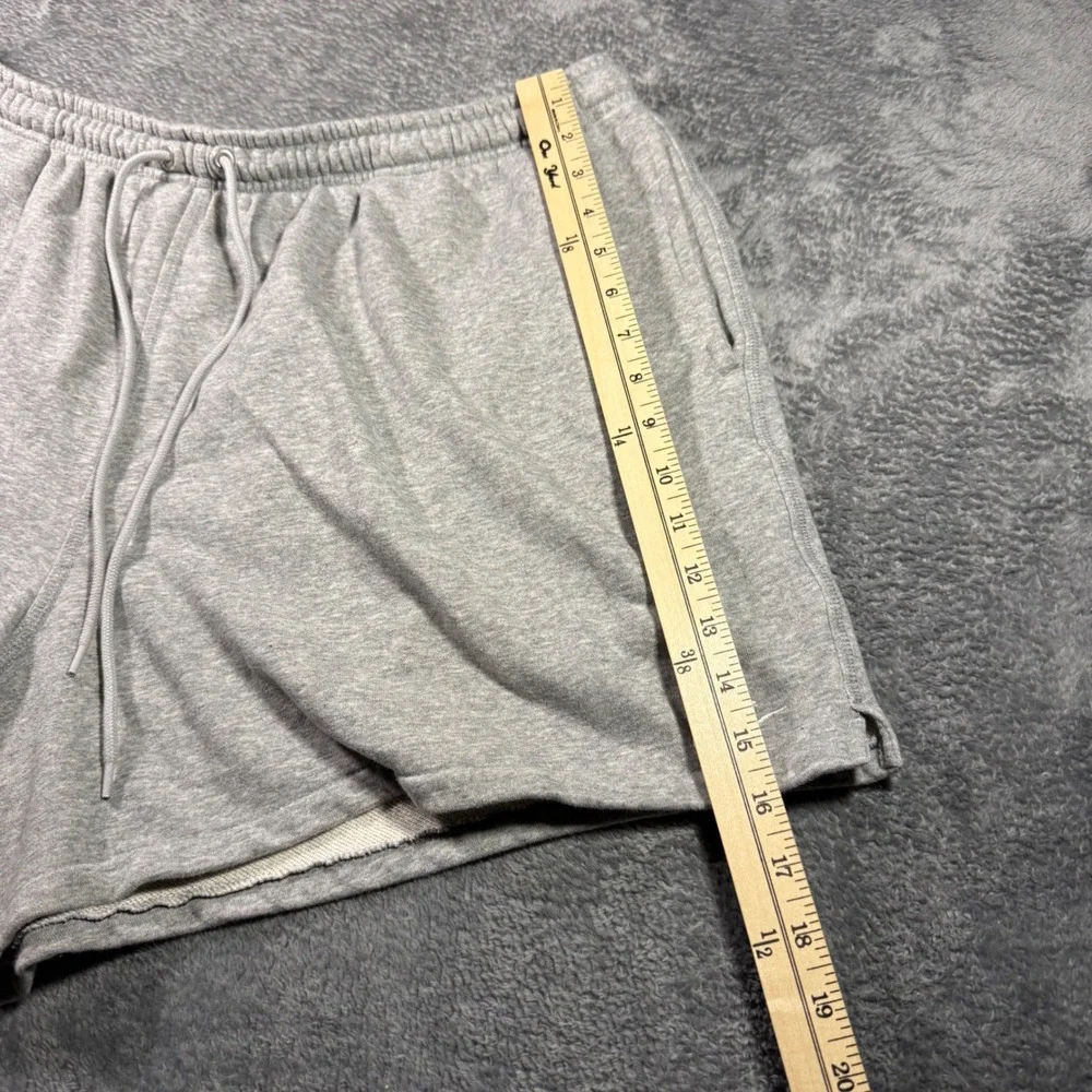 Nike Mens Sportswear Club Fleece Shorts Heather Grey XXL 5 Inch Inseam